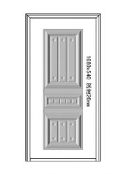 Faux reverse convex doorXY-8877